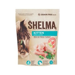 Shelma Junior bezobilné granule s čerstvým krůtím 750 g