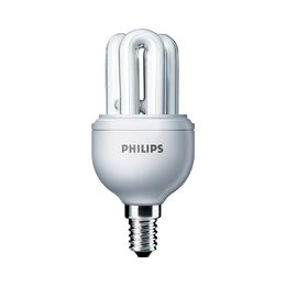Philips Genie 8W E14 230-240V úsporná zářivka Teplá bílá