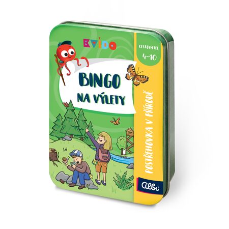 Kvído - Bingo na výlety postřehovka v přírodě