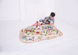 Bigjigs Rail Vláčkodráha Depo