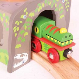 Bigjigs Rail Dinosauří tunel T-rex