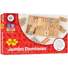 Bigjigs Toys Velké dřevěné domino