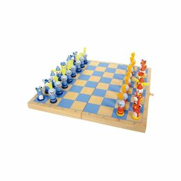 small foot Dřevěné hry šachy rytíř