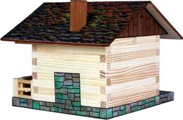 Walachia Dřevěná slepovací stavebnice Alpská chata