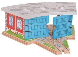 Bigjigs Rail Trojité depo s vraty