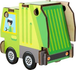 Small Foot Jednoduchá dřevěná skládačka nákladní auto