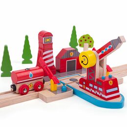 Bigjigs Rail Hasiči mořští záchranáři