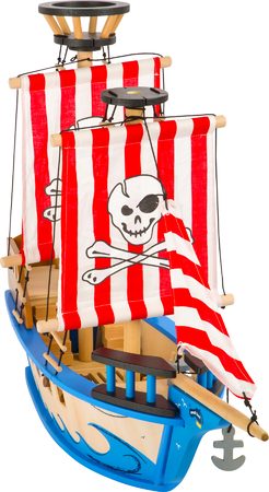 Legler Dřevěná pirátská loď Jack