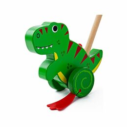 Bigjigs Baby Dřevěný jezdík T. rex