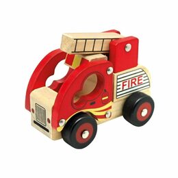 Bino Dřevěné auto hasiči