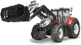 Bruder Traktor Steyr 6300 Terrus CVT s čelním nakladačem