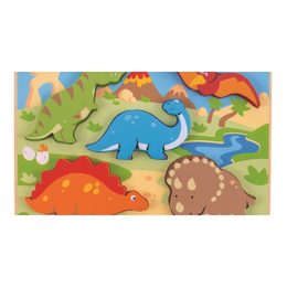 Bigjigs Toys Vkládací puzzle dinosauři