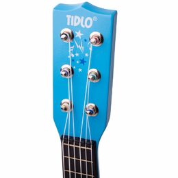 Tidlo Dřevěná kytara Star modrá