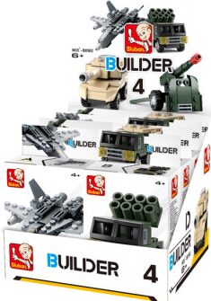 Sluban Builder M38-B05396A 4 Army 1ks Stíhačka