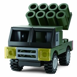 Sluban Builder M38-B05396B 4 Army 1ks Raketomet