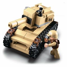 Sluban Army 8into1 M38-B0587B Tank