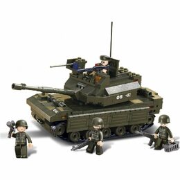 Sluban Army 8into1 M38-B0587B Tank