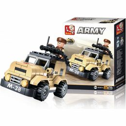 Sluban Army 8into1 M38-B0587A Hlídkový vůz