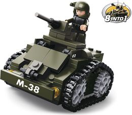 Sluban Army 8into1 M38-B0587C Obrněný vůz