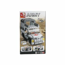 Sluban Army 9into1 M38-B0537A Jeep 3v1