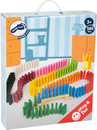 small foot Domino dráha maxi poškozený obal