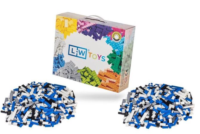 L-W Toys Policejní set 2000 ks (lehký + těžký)