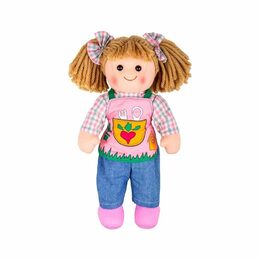 Bigjigs Toys Látková panenka Elsie 34cm