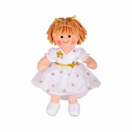 Bigjigs Toys Látková panenka Charlotte 28cm