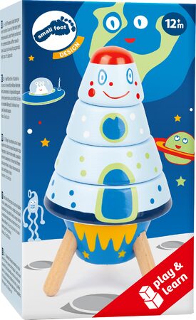 Small Foot Dřevěná raketa Space