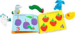 Small foot Koupací kniha s figurkami Caterpillar