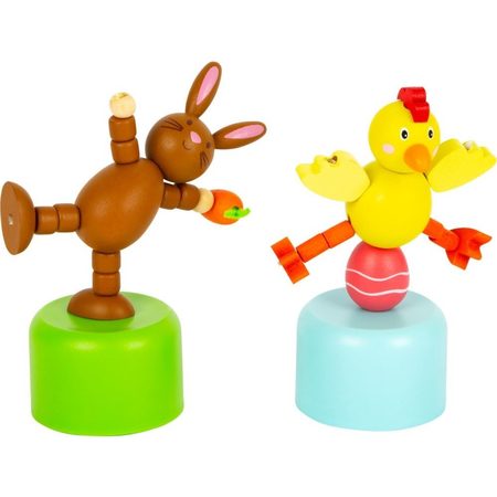 Small Foot Displej Mačkací velikonoční figurky 12 ks