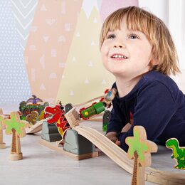 Bigjigs Rail Most s T. rexem