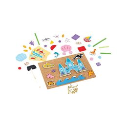 Bigjigs Toys Kreativní zatloukací hra život v moři