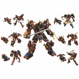 Qman Guardian of Star's Core 3105-4 Robot ''Ninja'' 2v1