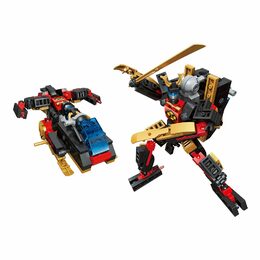 Qman Guardian of Star's Core 3105-4 Robot ''Ninja'' 2v1