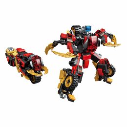 Qman Guardian of Star's Core 3105-4 Robot ''Ninja'' 2v1