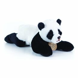Rappa Plyšová panda ležící 18 cm ECO-FRIENDLY