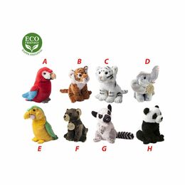 Rappa Plyšový papoušek žlutý 15 cm ECO-FRIENDLY - E