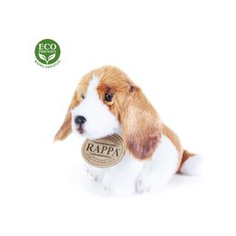 Rappa Plyšový pes sedící 11 cm ECO-FRIENDLY 1 ks - F