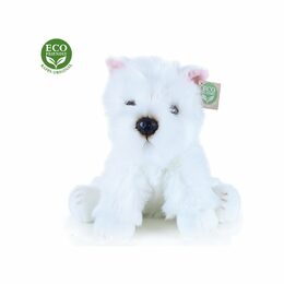 Rappa Plyšový pes westík sedící 30 cm ECO-FRIENDLY