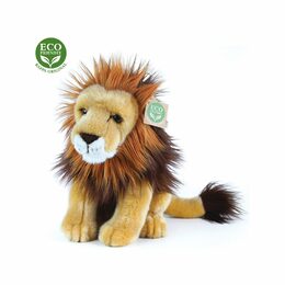 Rappa Plyšový lev sedící 25 cm ECO-FRIENDLY