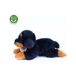 Rappa Plyšový pes ležící 16 cm ECO-FRIENDLY 1 ks šedý