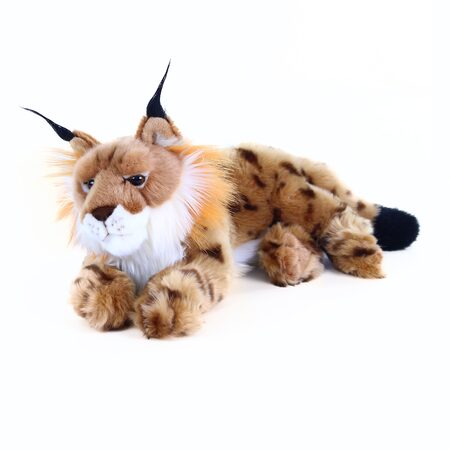 Rappa Plyšový rys ležící 28 cm