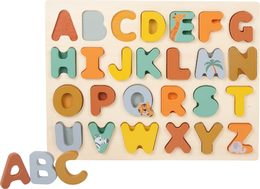 small foot Vkládací puzzle Safari abeceda