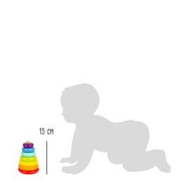small foot Nasazovací věž Duha