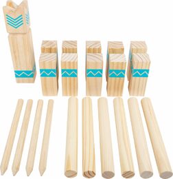 Small Foot Vikingské kostky Kubb - poškozený obal