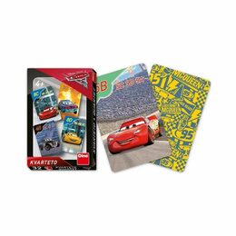 Dino Hrací karty CARS 3 Kvarteto