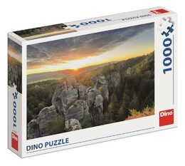 Dino Puzzle Skalnaté stěny 1000 dílků