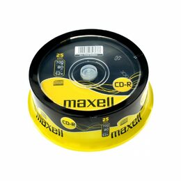 CD-R 700MB 52x 25SP 628522 MAXELL