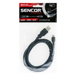 SCO 512-015 USB A/M-Micro B       SENCOR